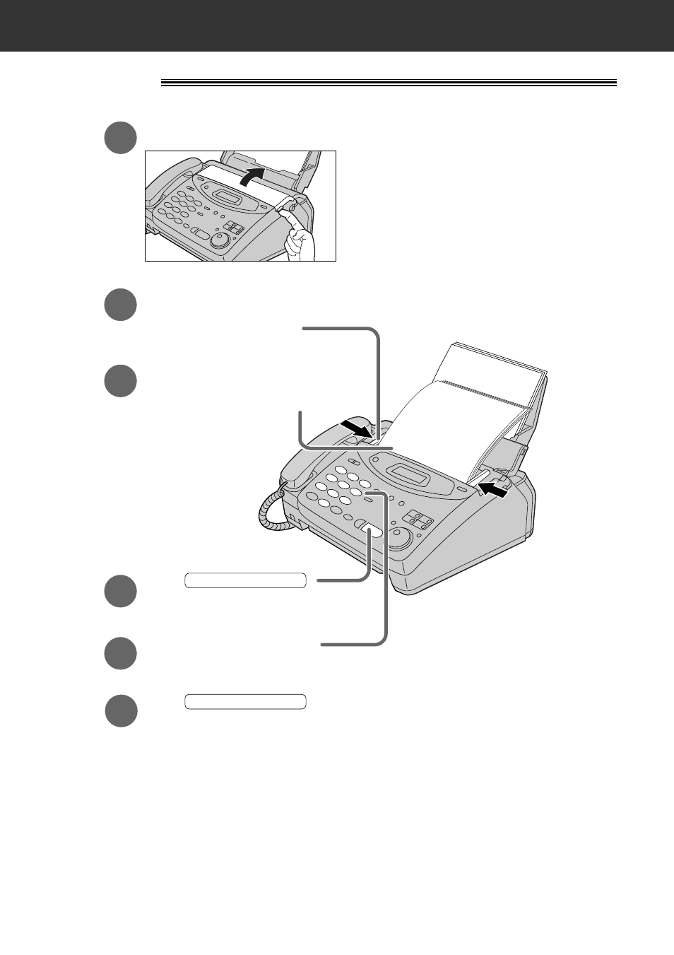 Quick start, Copying | Panasonic KX-FP105CX User Manual | Page 9 / 45