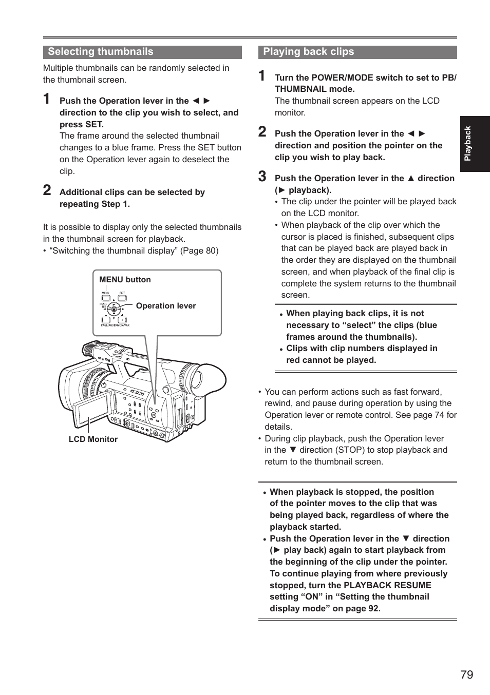 Panasonic AG-HPX250EN User Manual | Page 79 / 170