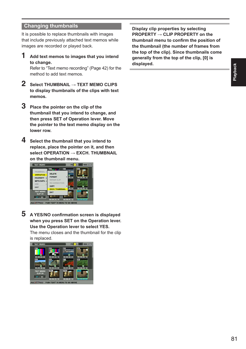 Panasonic AG-HPX250EN User Manual | Page 81 / 170