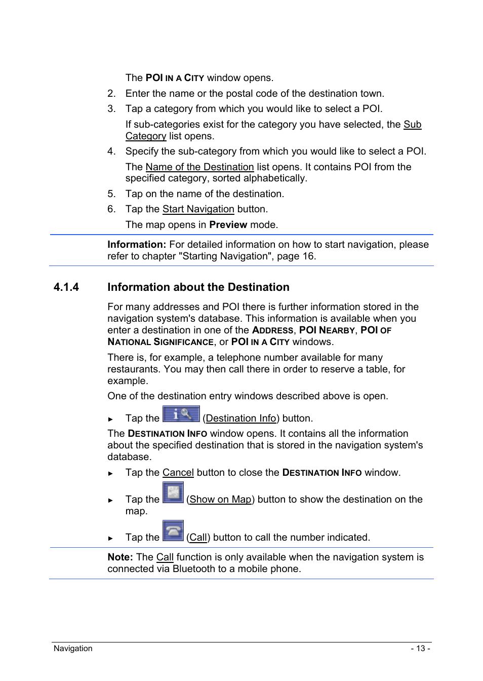 4 information about the destination | Panasonic CN-GP50N User Manual | Page 13 / 39
