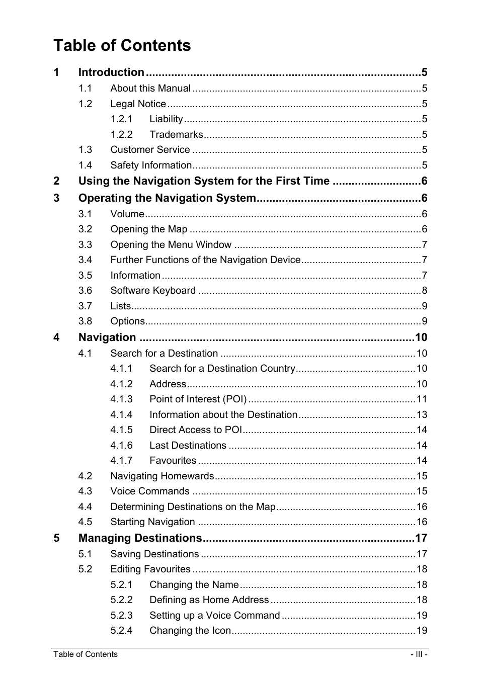 Panasonic CN-GP50N User Manual | Page 3 / 39