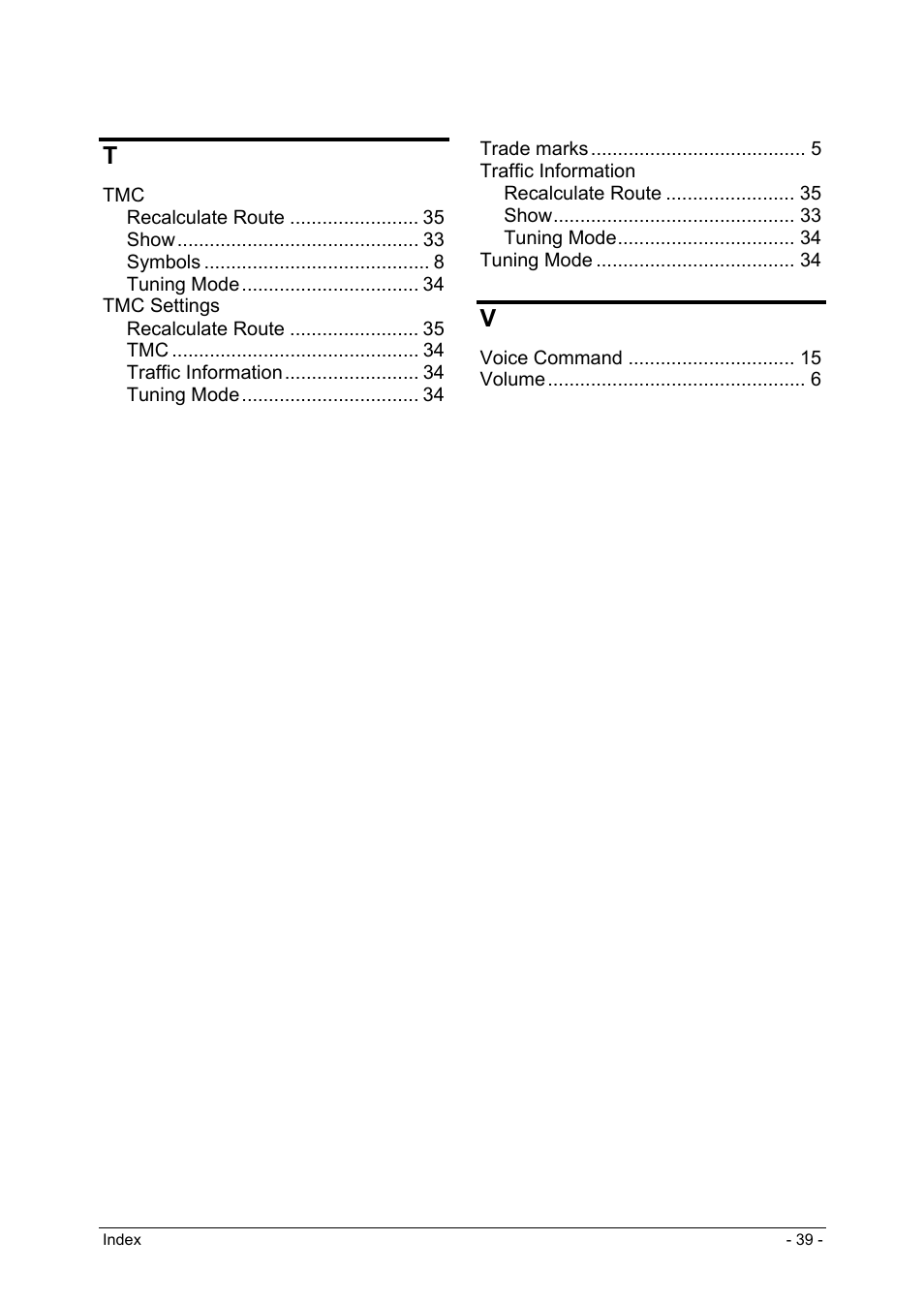 Panasonic CN-GP50N User Manual | Page 39 / 39
