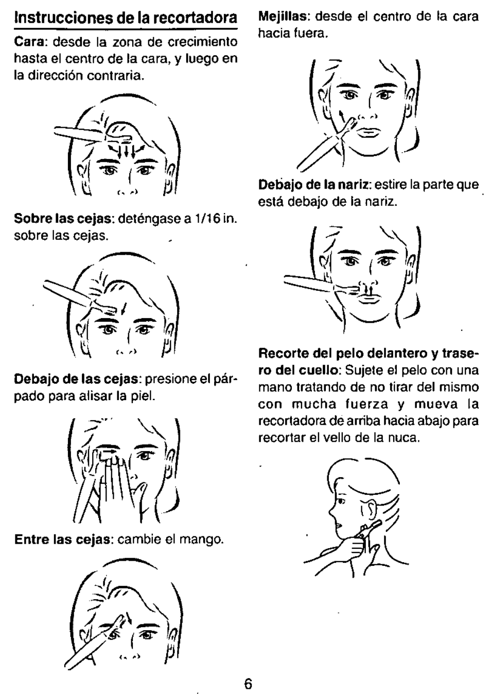 Panasonic ES107 User Manual | Page 7 / 12