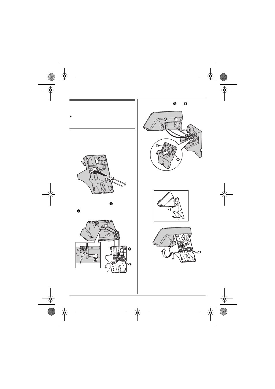 Useful information, Wall mounting | Panasonic KX-TG4132 User Manual | Page 37 / 56