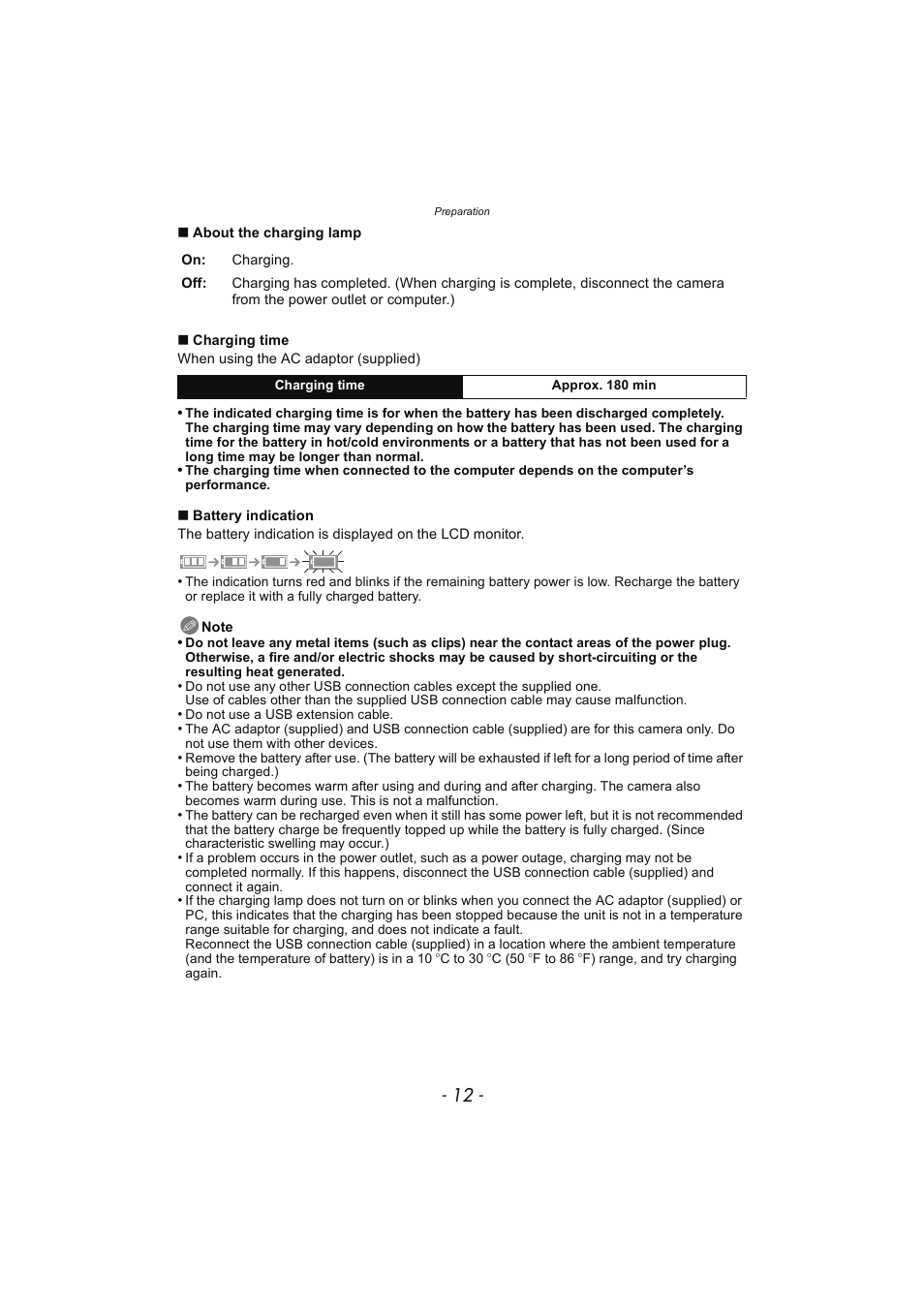 Panasonic DMC-SZ02 User Manual | Page 12 / 128