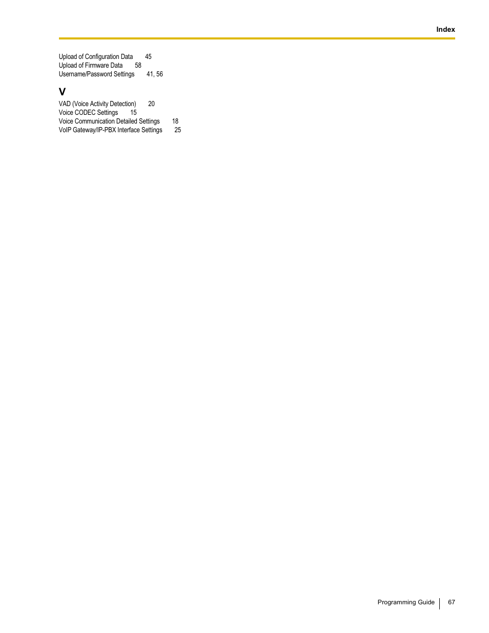 Panasonic KX-TDA0484 User Manual | Page 67 / 68