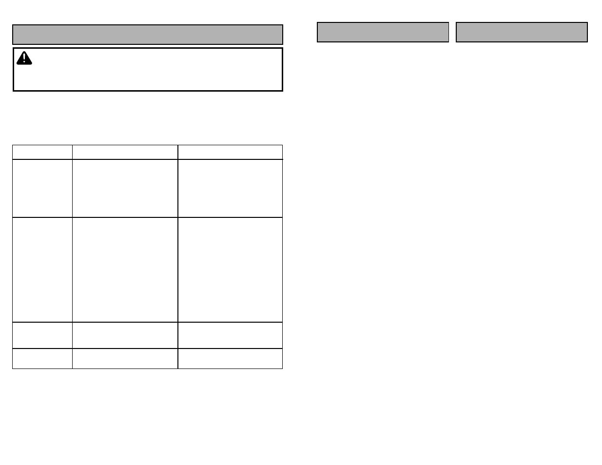 Antes de pedir servicio, Advertencia | Panasonic MC-V5745 User Manual | Page 40 / 48