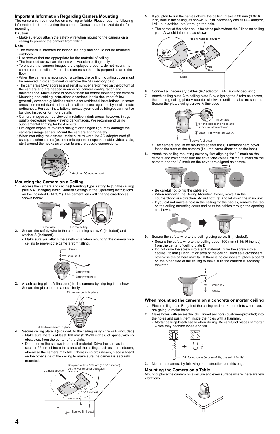 Panasonic BB-HCM581A User Manual | Page 4 / 4