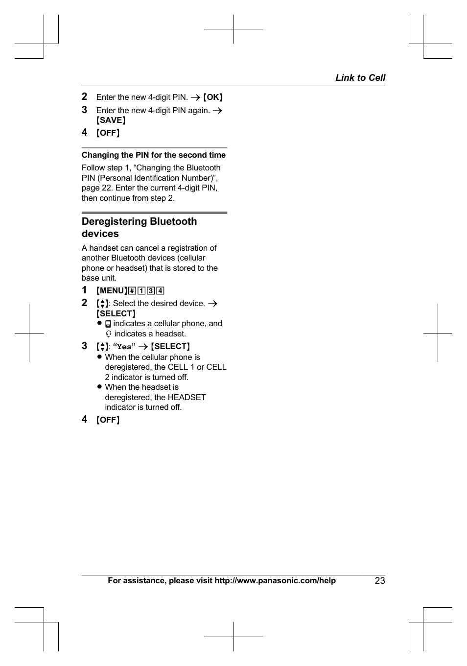 Panasonic KX-TG7644 User Manual | Page 23 / 100