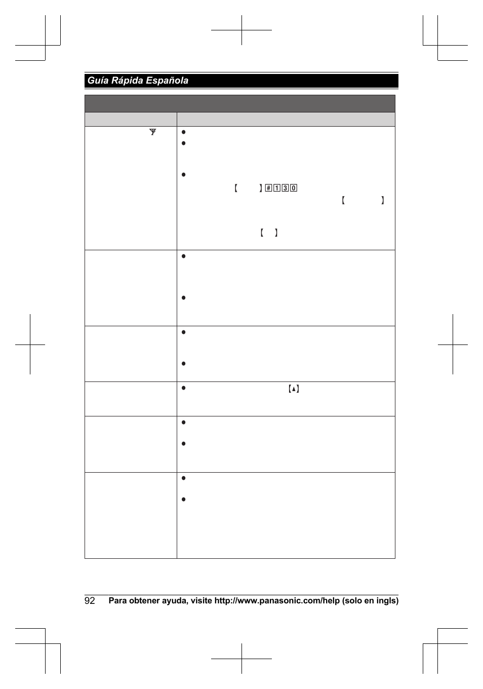 Preguntas frecuentes | Panasonic KX-TG7644 User Manual | Page 92 / 100