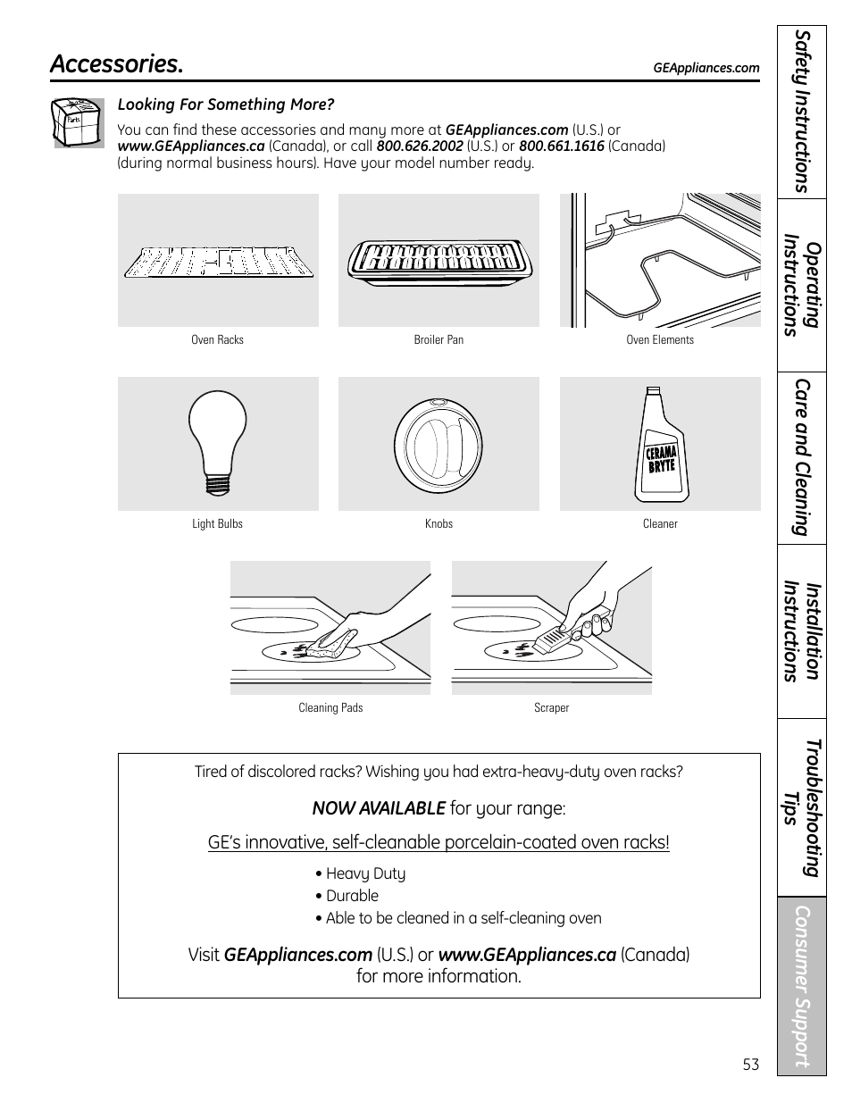 Accessories | Panasonic VA-20861 User Manual | Page 53 / 56