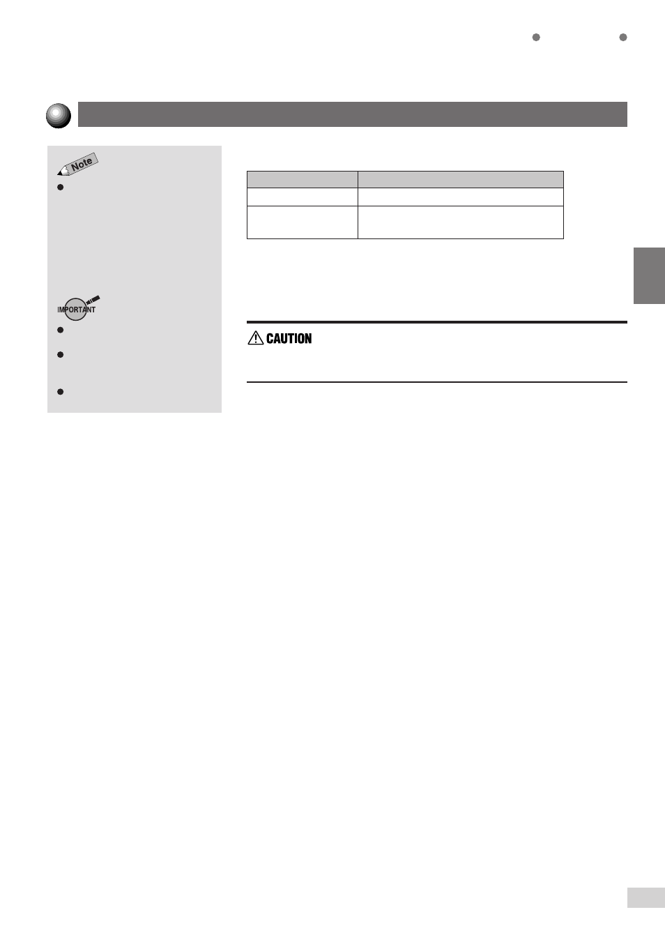 Types of special media | Panasonic DP-7000 User Manual | Page 41 / 80
