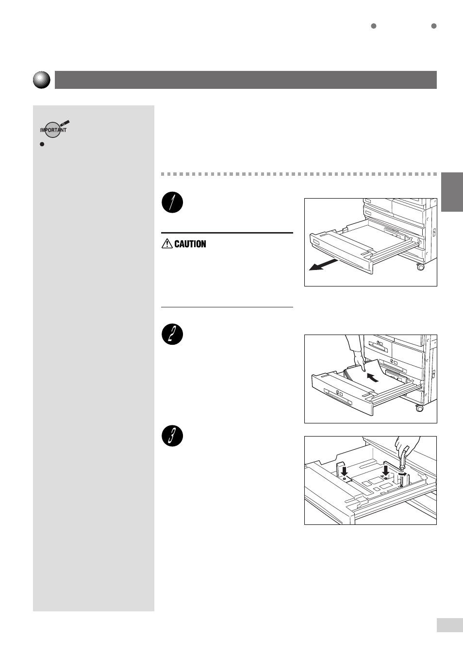Changing the size of trays 2 to 4 | Panasonic DP-7000 User Manual | Page 49 / 80