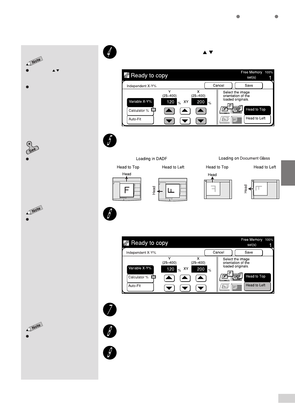 Panasonic DP-7000 User Manual | Page 73 / 80