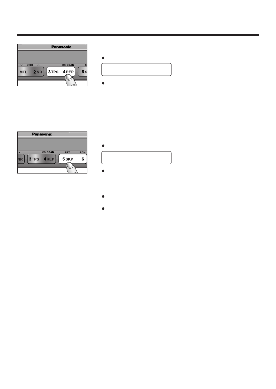 Cassette tape player basics, Repeat play, Blank skip | Continued) | Panasonic CQ-4300U User Manual | Page 12 / 32