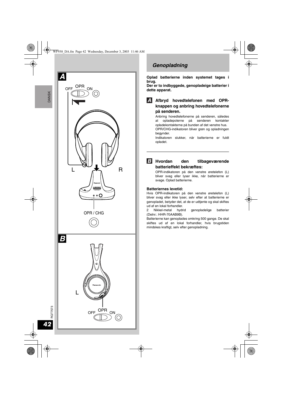 Lr l | Panasonic RP WF930 User Manual | Page 42 / 76