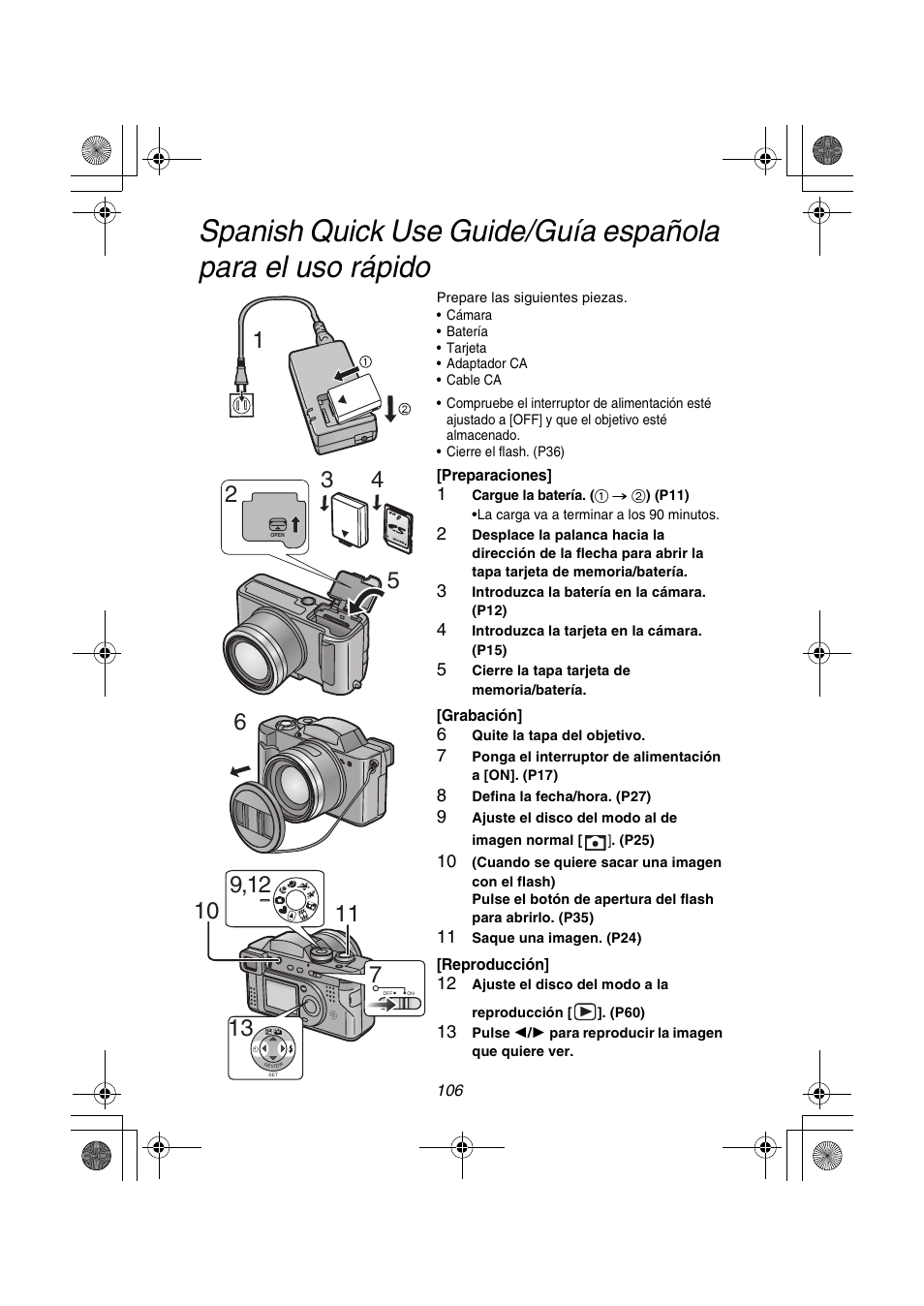 Panasonic DMC-FZ1PP User Manual | Page 106 / 108