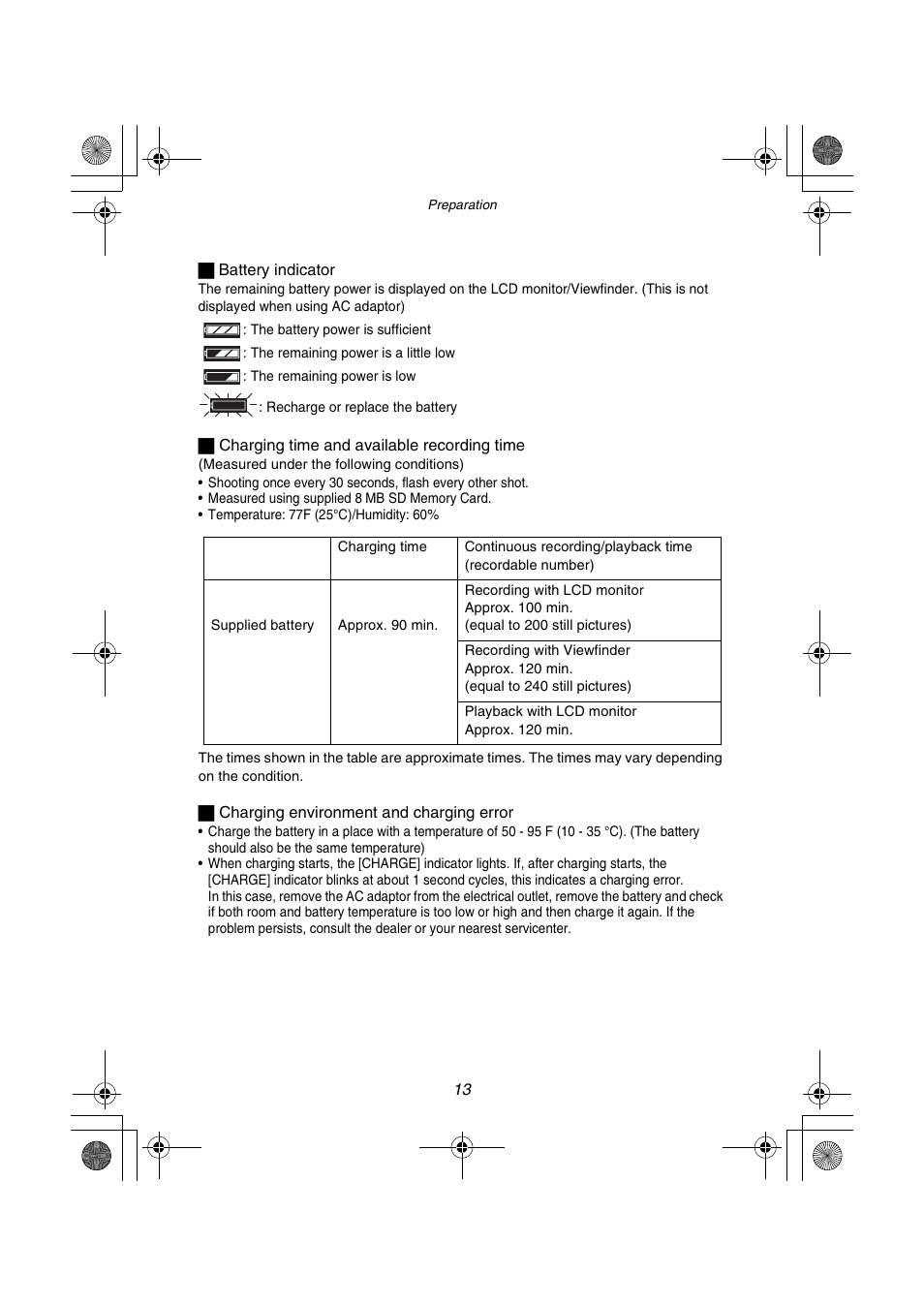 Panasonic DMC-FZ1PP User Manual | Page 13 / 108