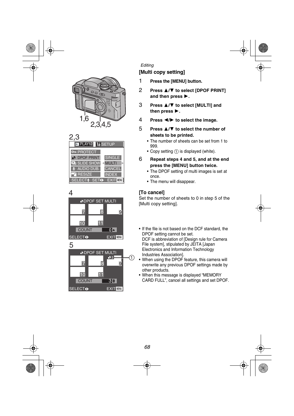 Panasonic DMC-FZ1PP User Manual | Page 68 / 108