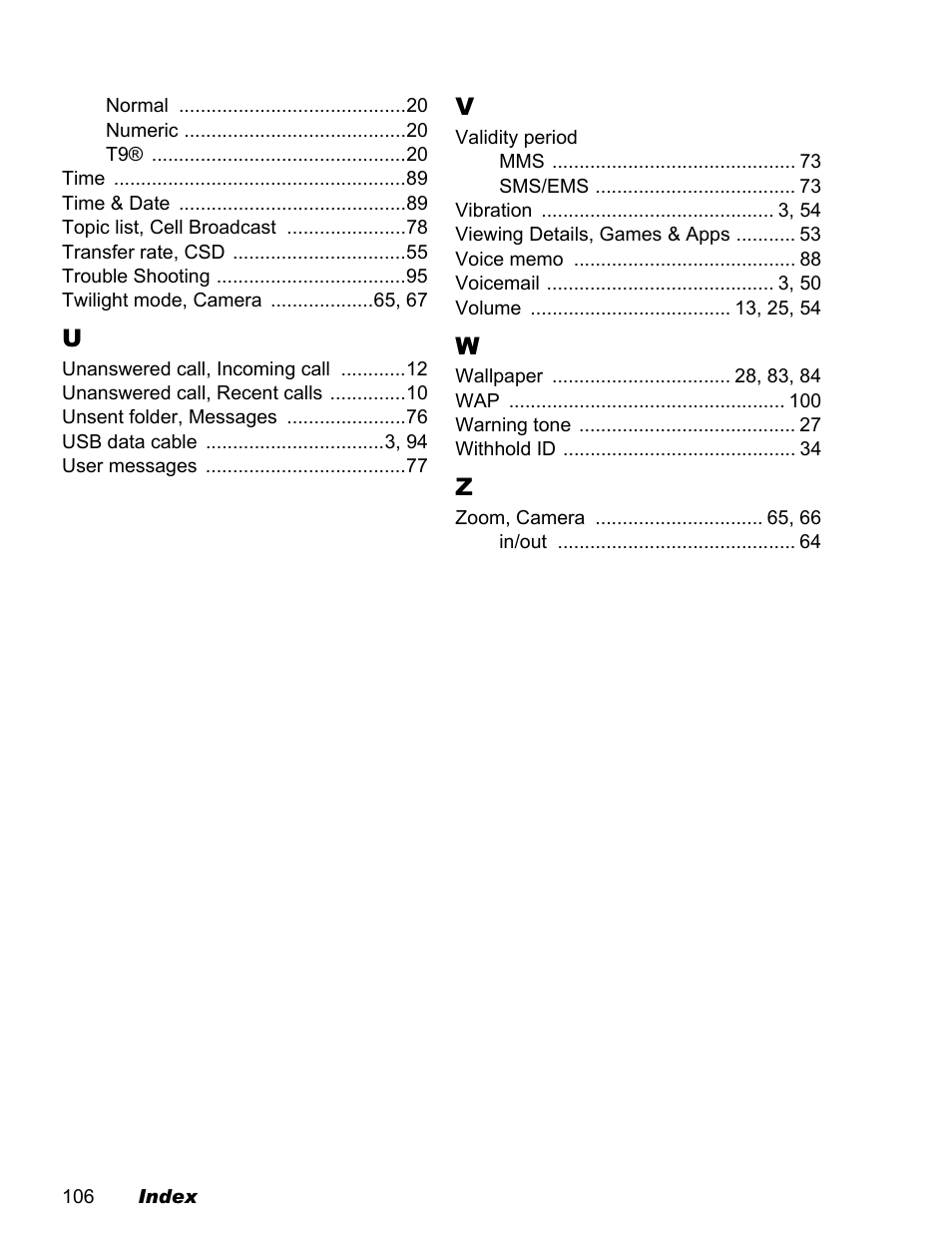 Panasonic EB-X500 User Manual | Page 109 / 110