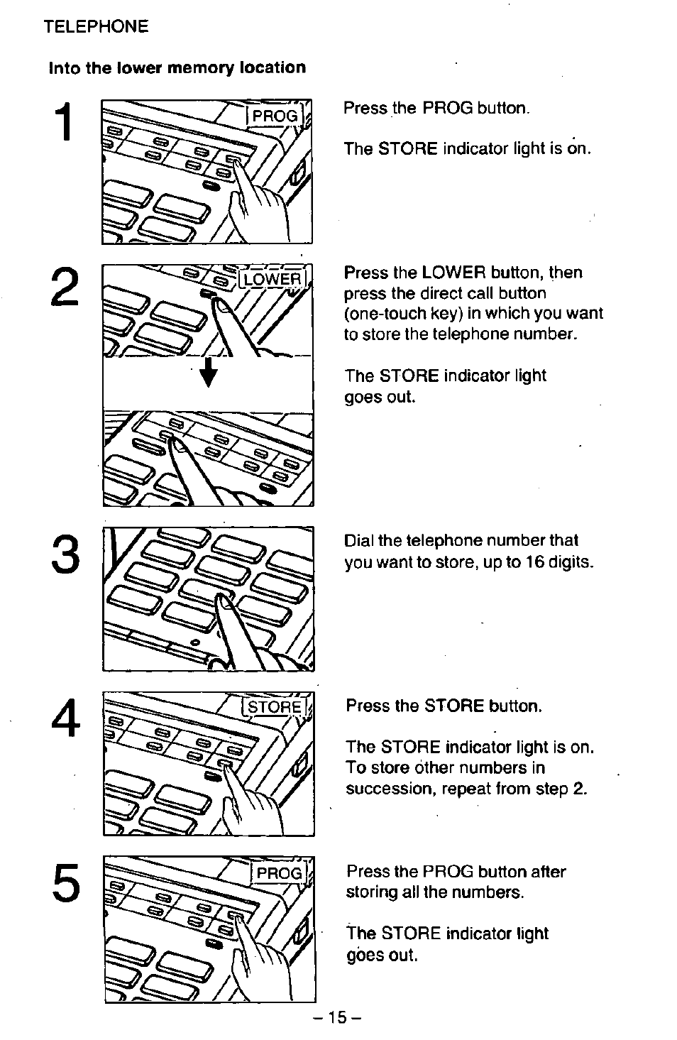 Panasonic KX-T2395D-W User Manual | Page 22 / 54