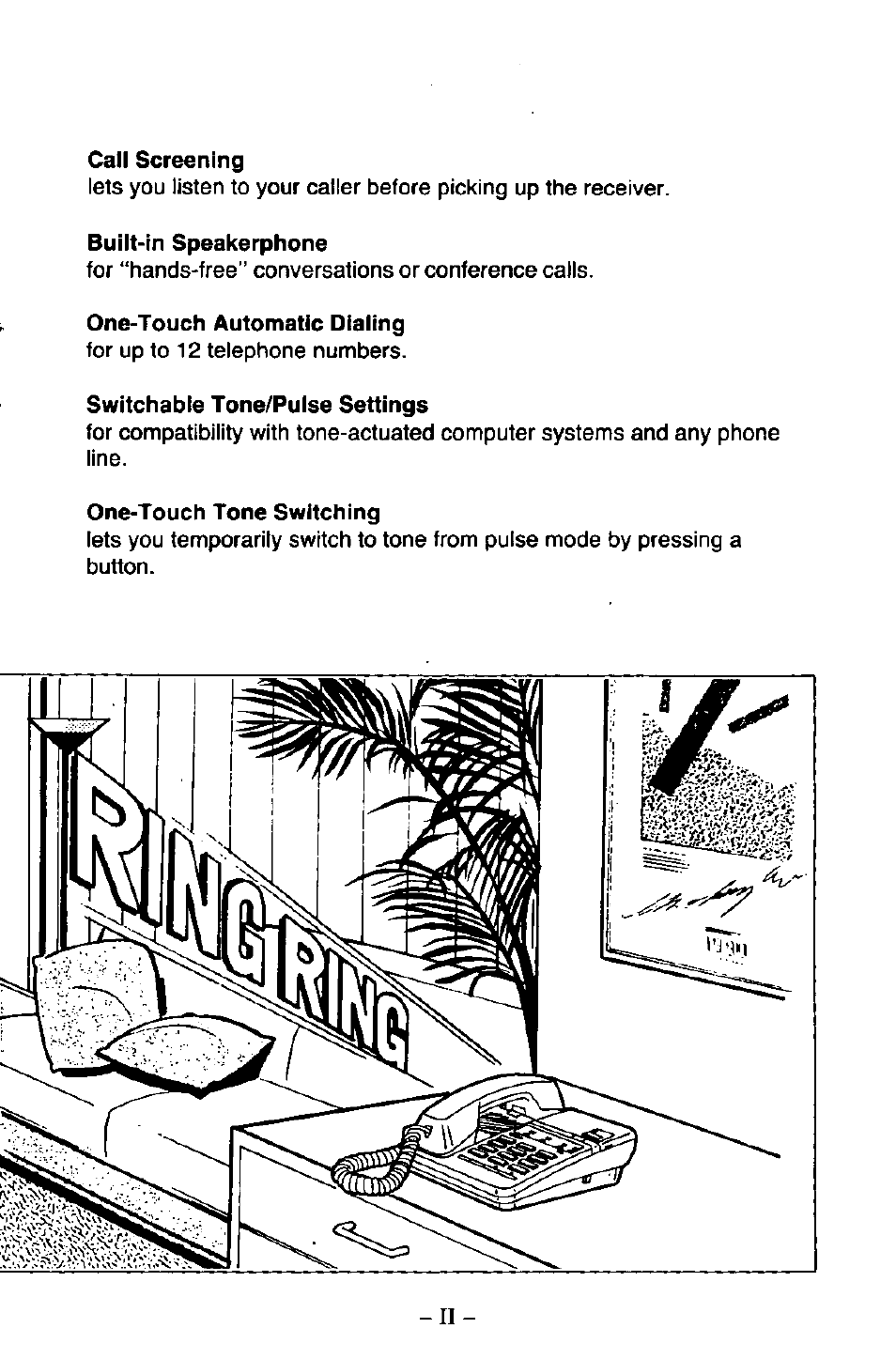 Panasonic KX-T2395D-W User Manual | Page 3 / 54