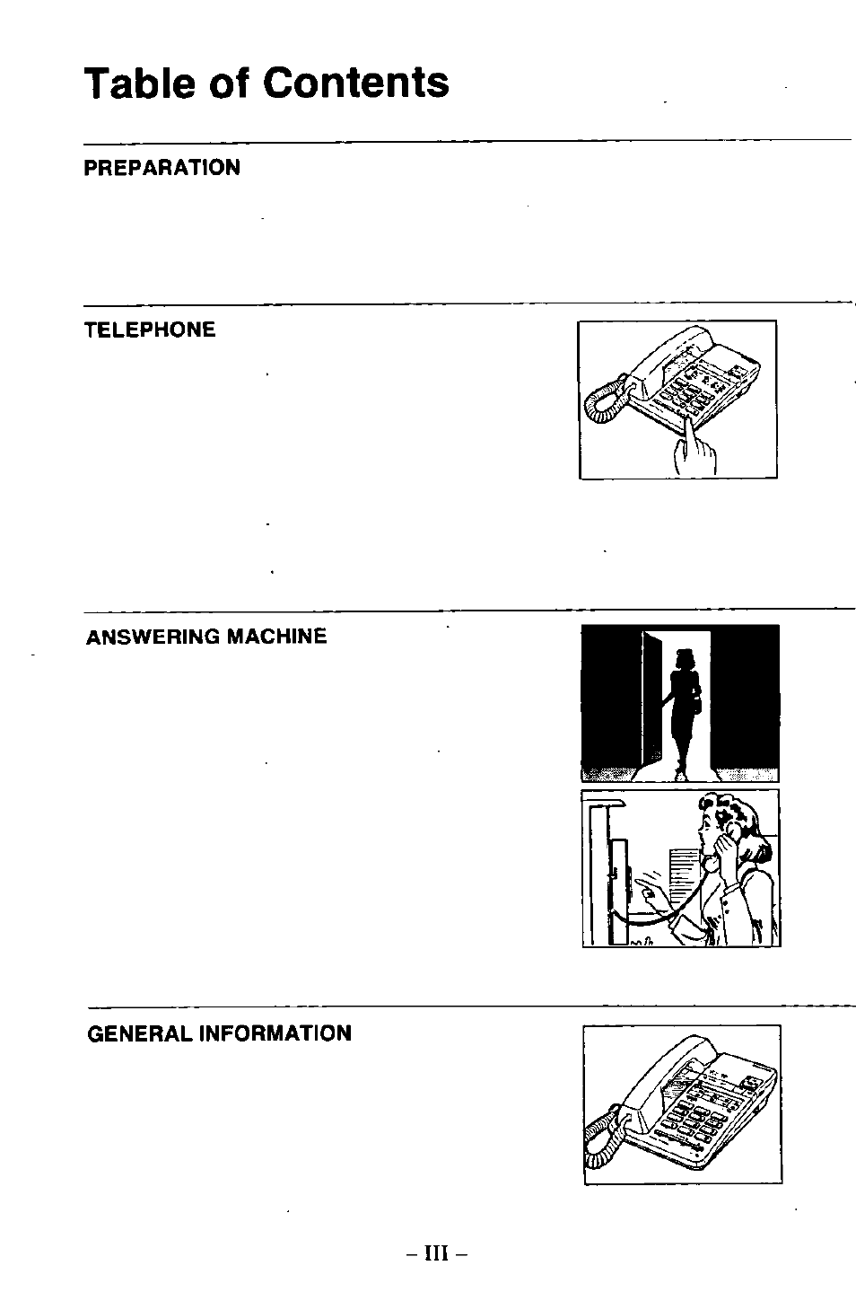 Panasonic KX-T2395D-W User Manual | Page 4 / 54