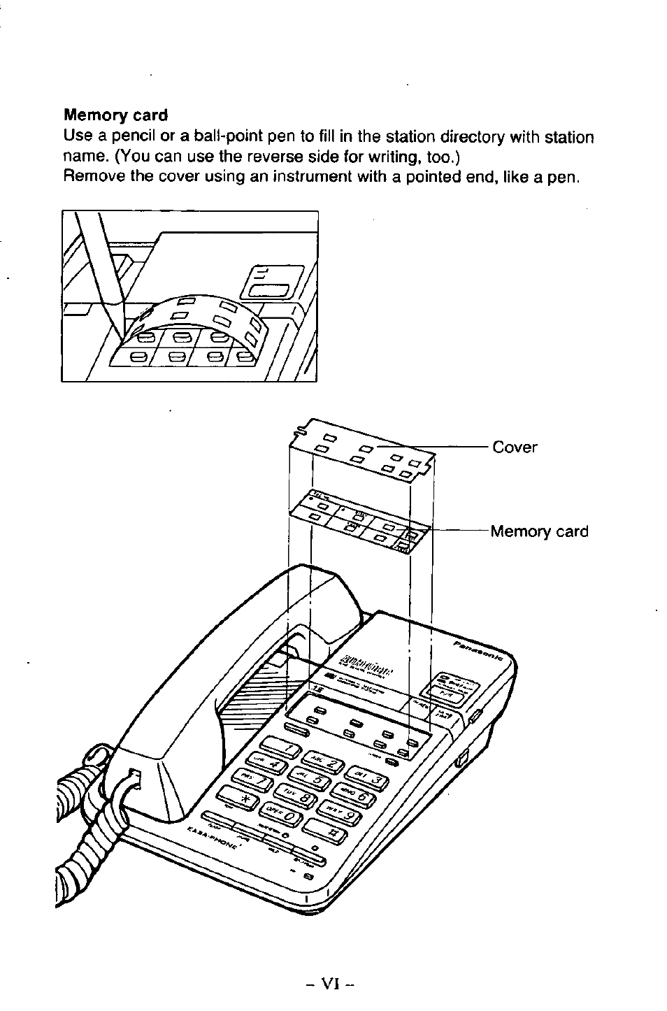Panasonic KX-T2395D-W User Manual | Page 7 / 54