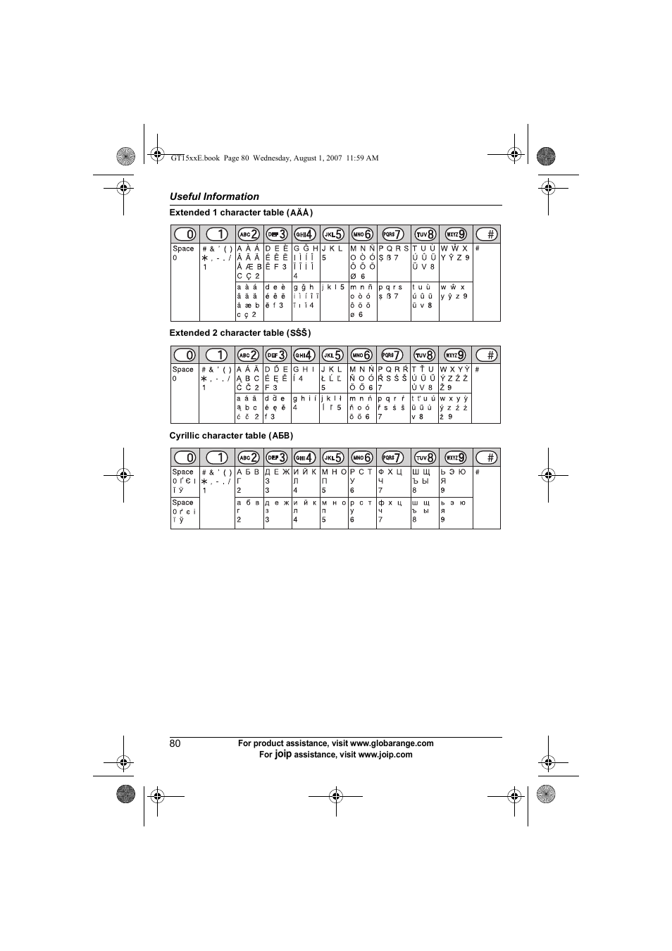 Panasonic JOIP BB-GT1540E User Manual | Page 80 / 112