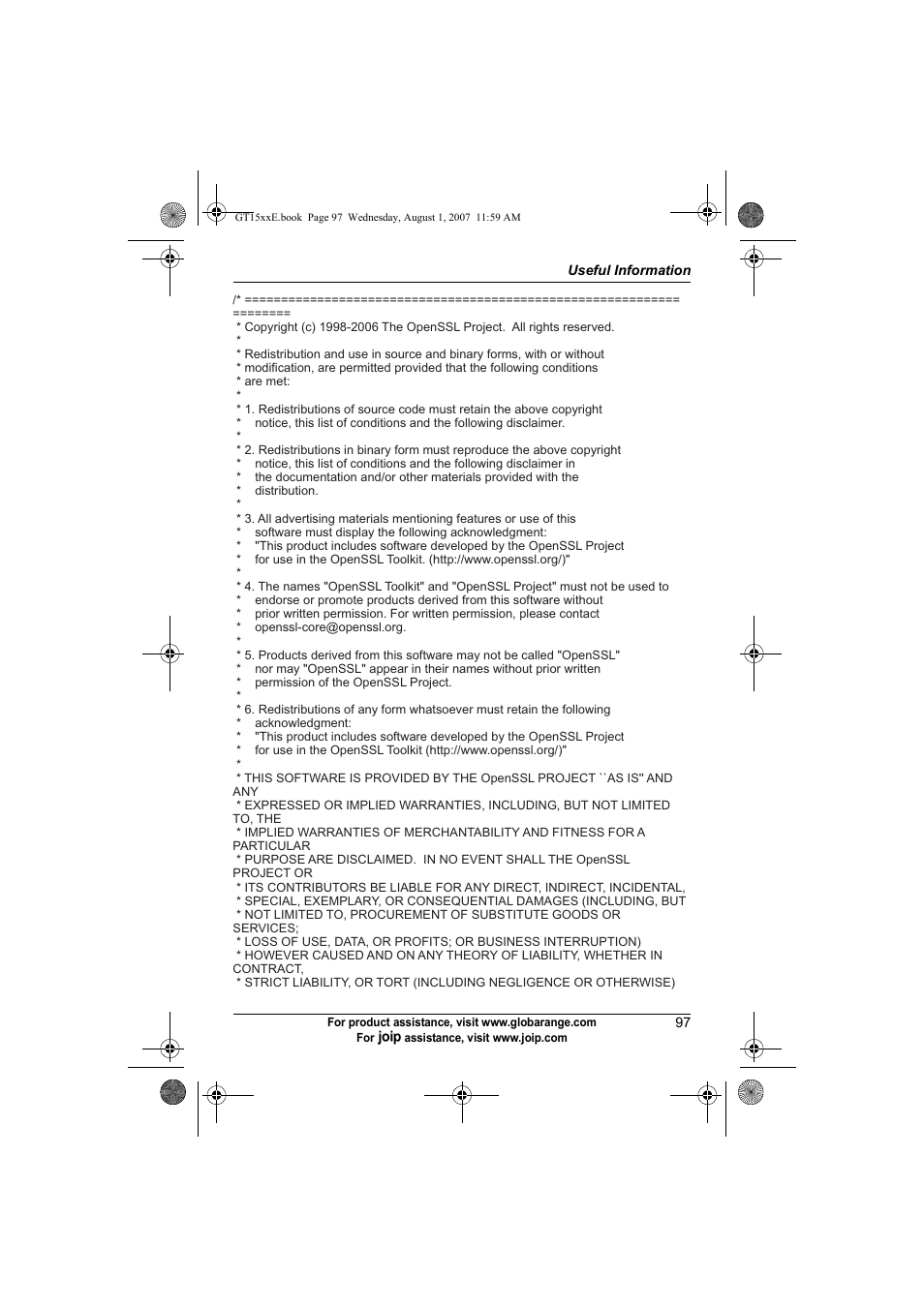 Panasonic JOIP BB-GT1540E User Manual | Page 97 / 112