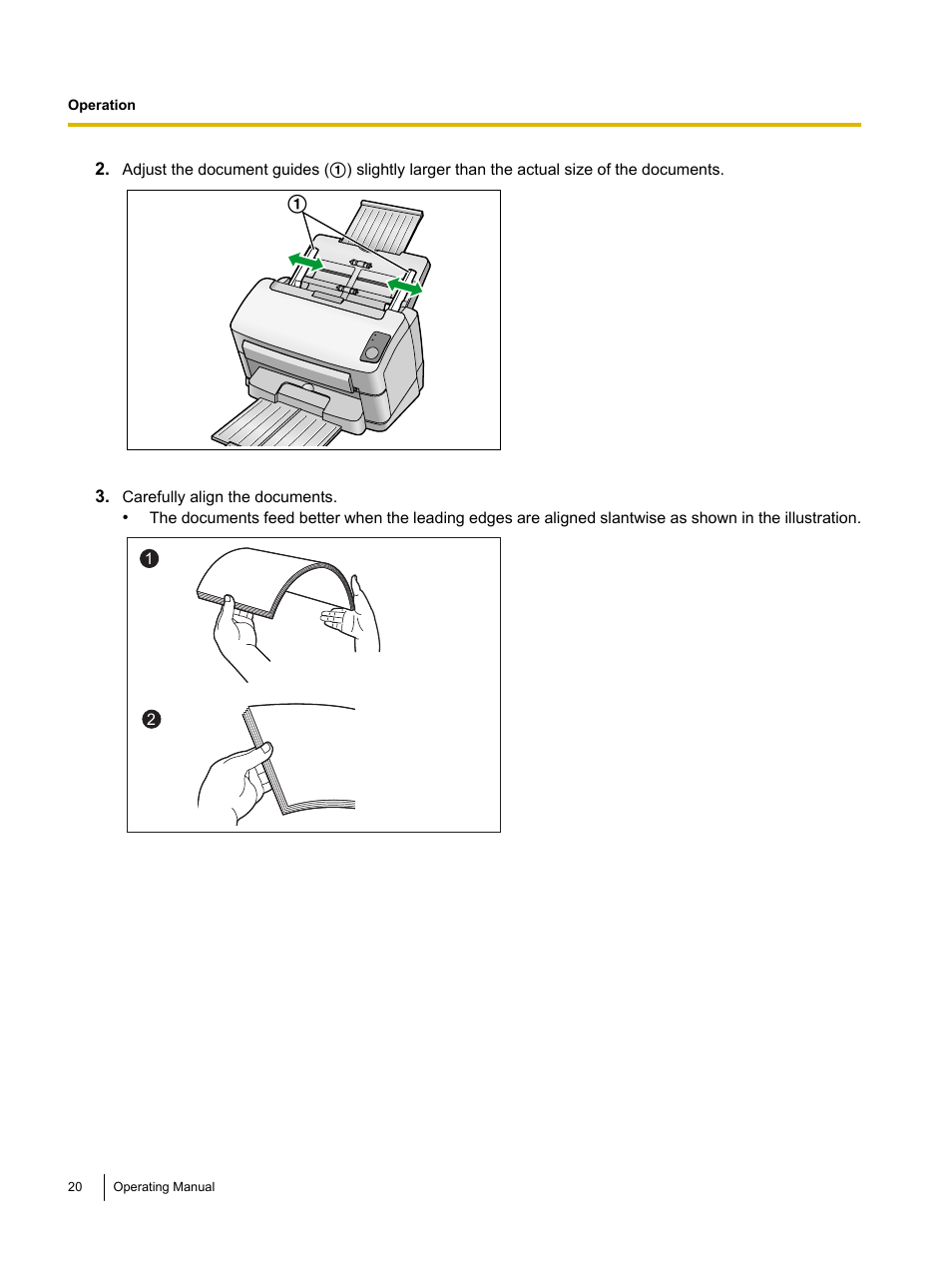 Panasonic KV-S1045C User Manual | Page 20 / 51