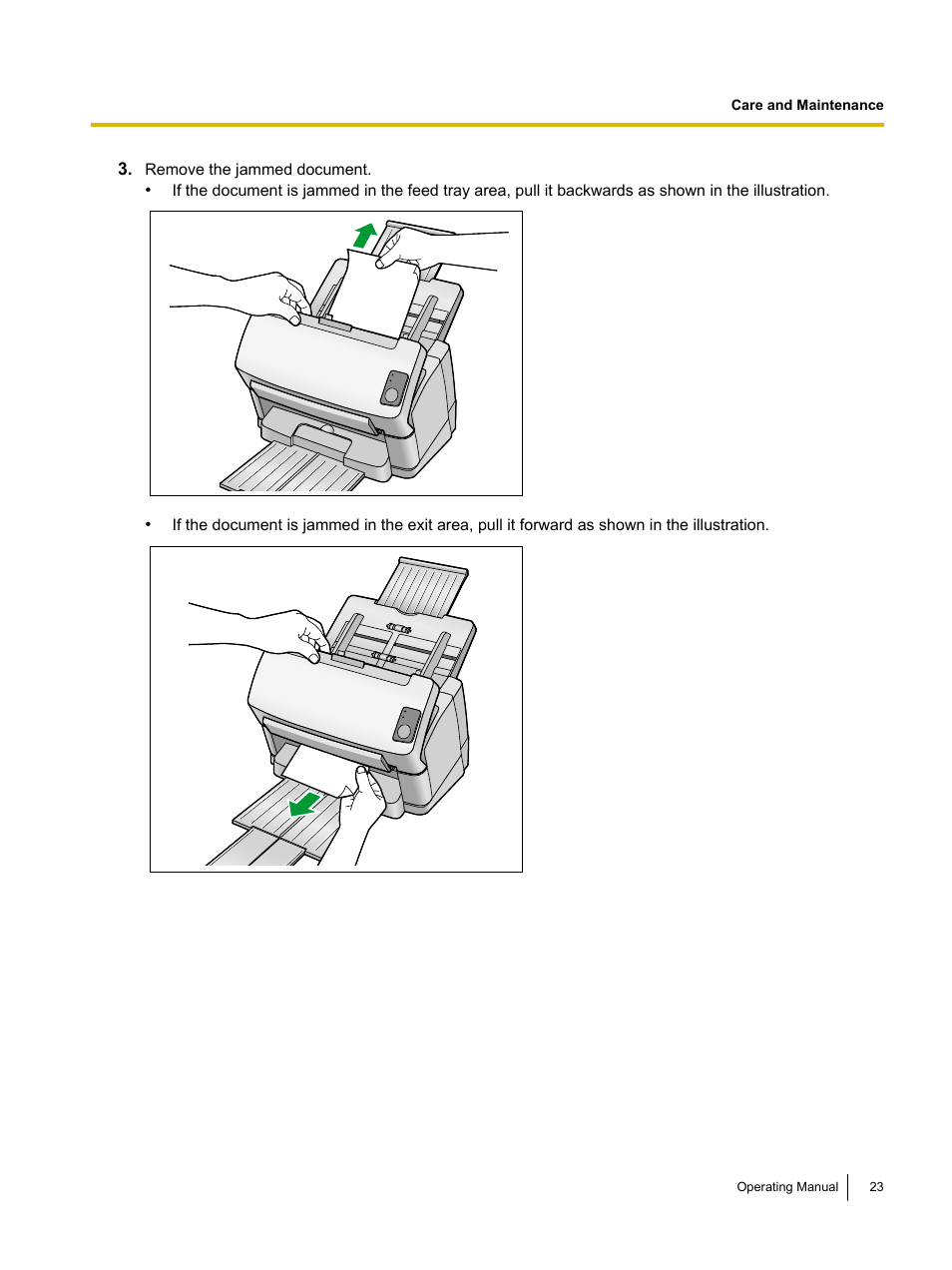 Panasonic KV-S1045C User Manual | Page 23 / 51