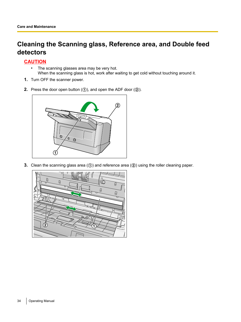 Panasonic KV-S1045C User Manual | Page 34 / 51