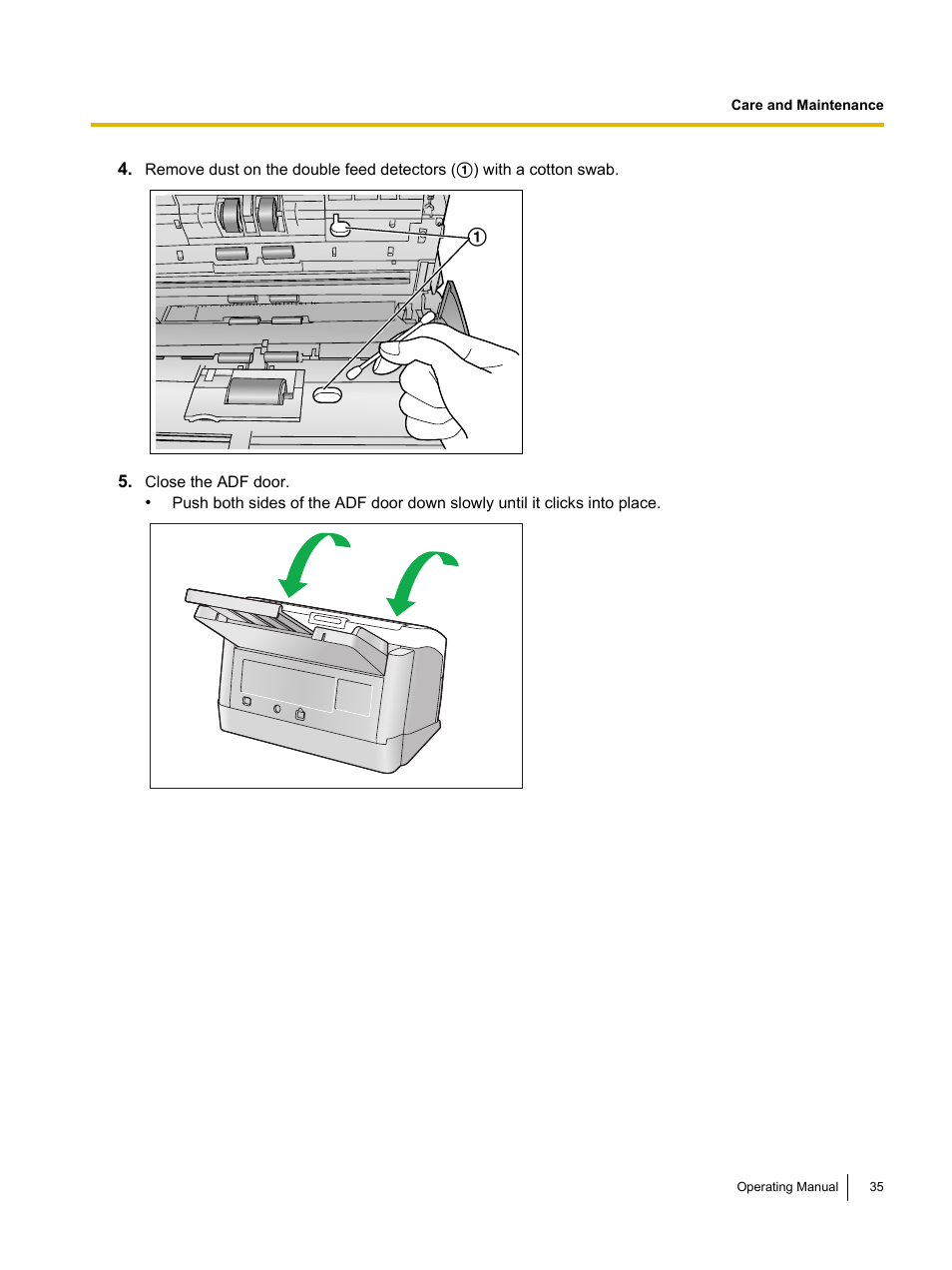 Panasonic KV-S1045C User Manual | Page 35 / 51