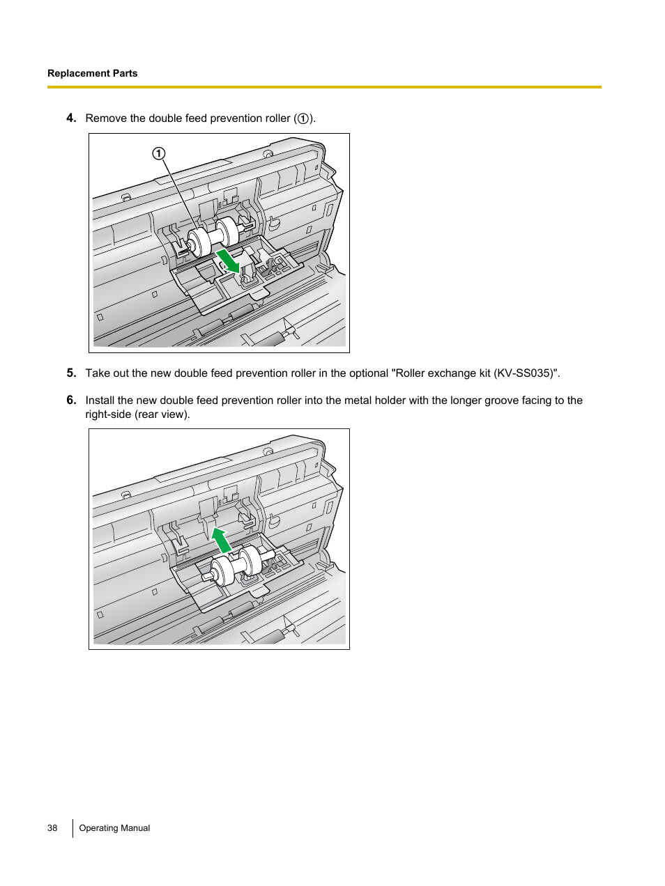 Panasonic KV-S1045C User Manual | Page 38 / 51