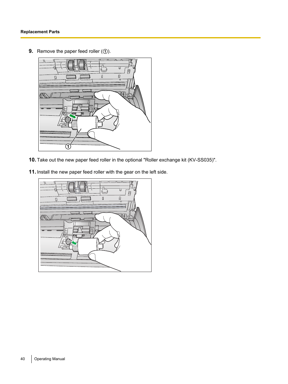 Panasonic KV-S1045C User Manual | Page 40 / 51