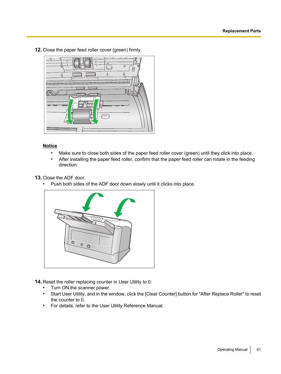 Panasonic KV-S1045C User Manual | Page 41 / 51