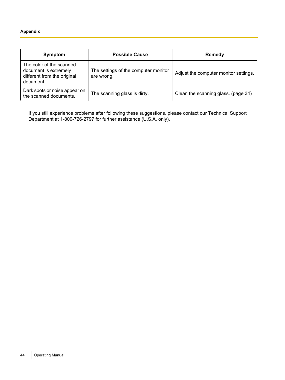 Panasonic KV-S1045C User Manual | Page 44 / 51