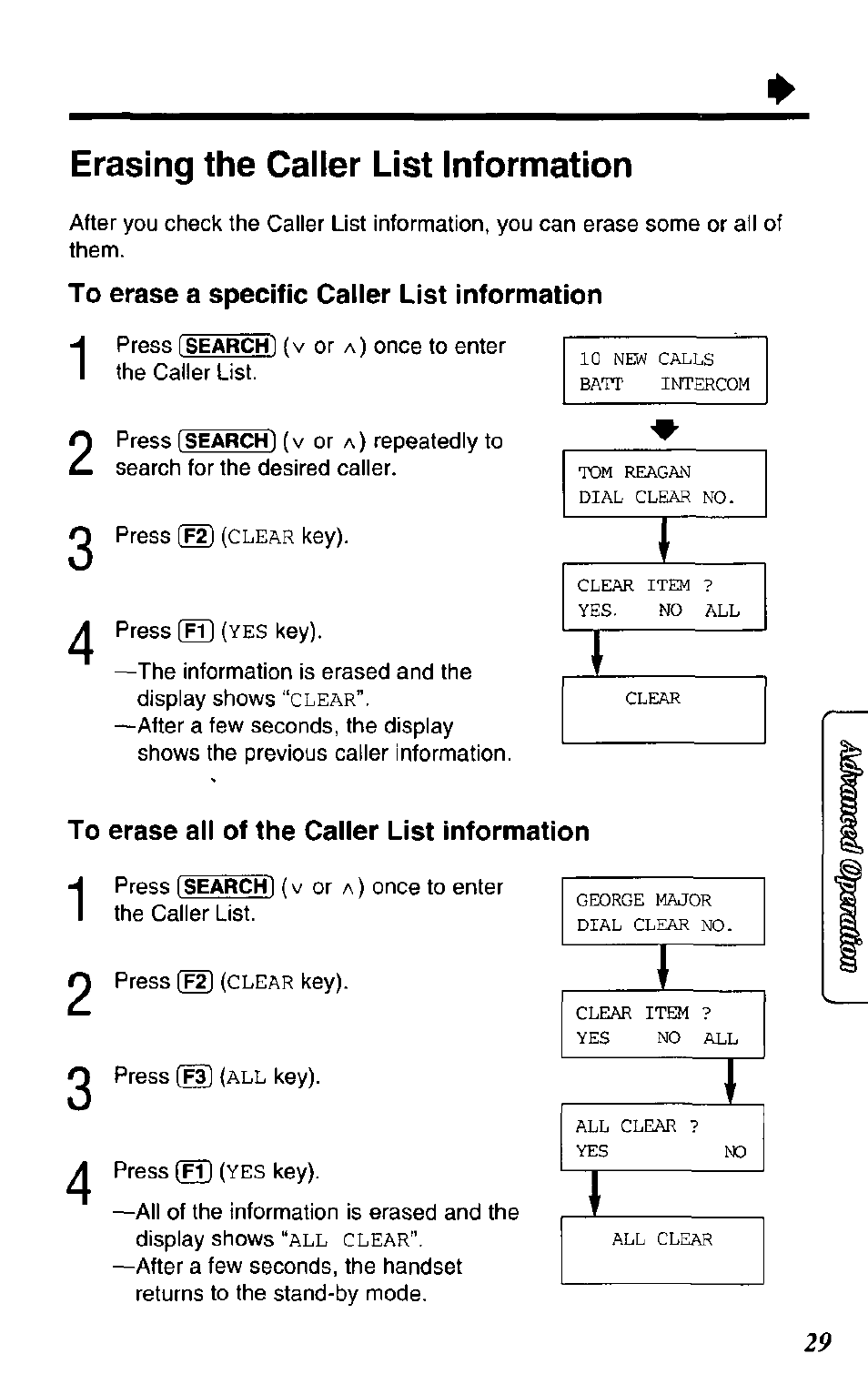 Panasonic SOUND CHANGER KX-T4168-B User Manual | Page 29 / 52