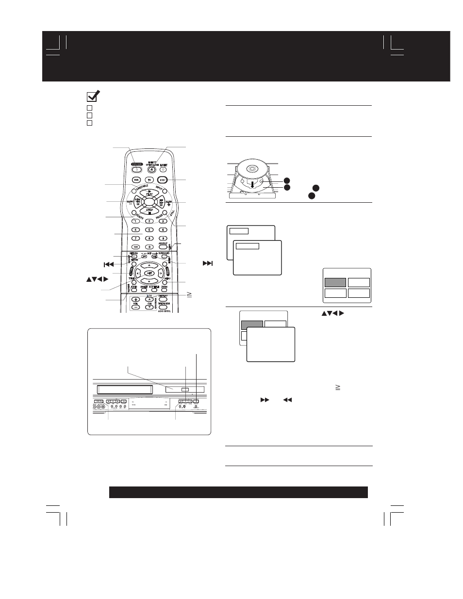 Basic dvd operation, Dogs | Panasonic PV-D4762 User Manual | Page 22 / 64