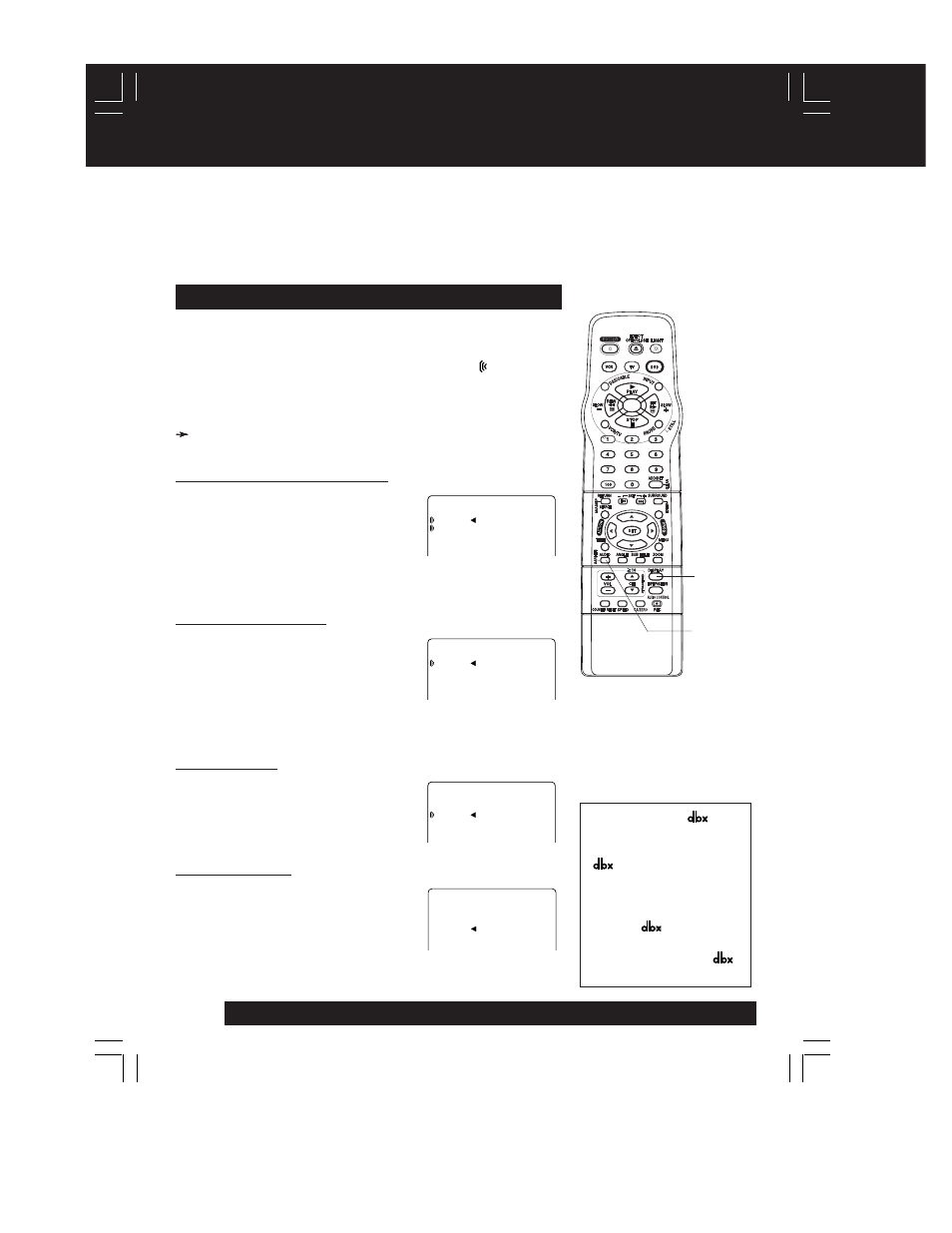 Mts broadcast/vhs hi-fi stero system, Mts broadcast/ vhs hi-fi stereo system, Connection | Receivable broadcast types | Panasonic PV-D4762 User Manual | Page 26 / 64