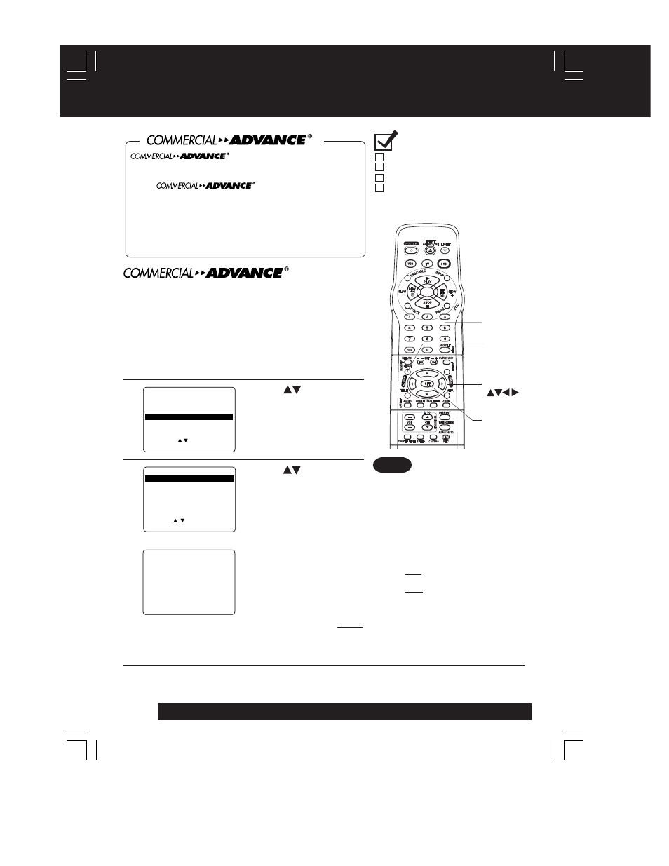 Tape operation, Marking | Panasonic PV-D4762 User Manual | Page 30 / 64