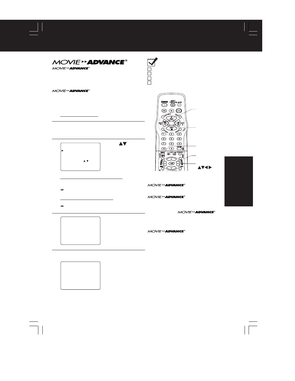 Vcr operation | Panasonic PV-D4762 User Manual | Page 33 / 64