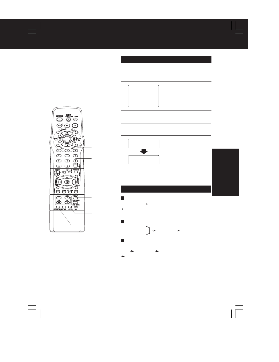 Vcr operation | Panasonic PV-D4762 User Manual | Page 35 / 64