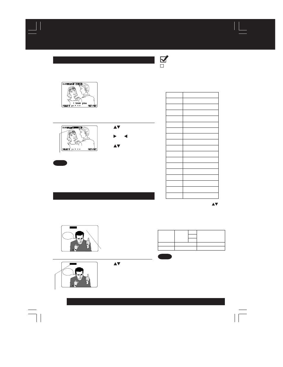 Dvd operation, Disc operation, Subtitle language (dvd only) | Audio soundtrack language (dvd only) | Panasonic PV-D4762 User Manual | Page 40 / 64