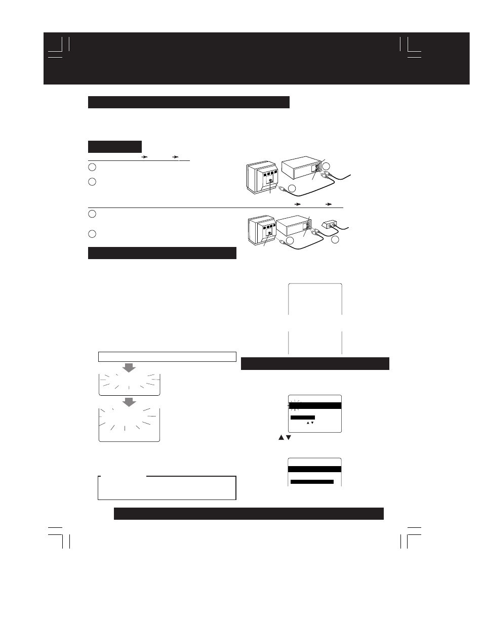 Spanish (espanol) quick use guide, Spanish quick use guide/ guía para rápida consulta, Para ajustar el idioma, canal y | Panasonic PV-D4762 User Manual | Page 58 / 64