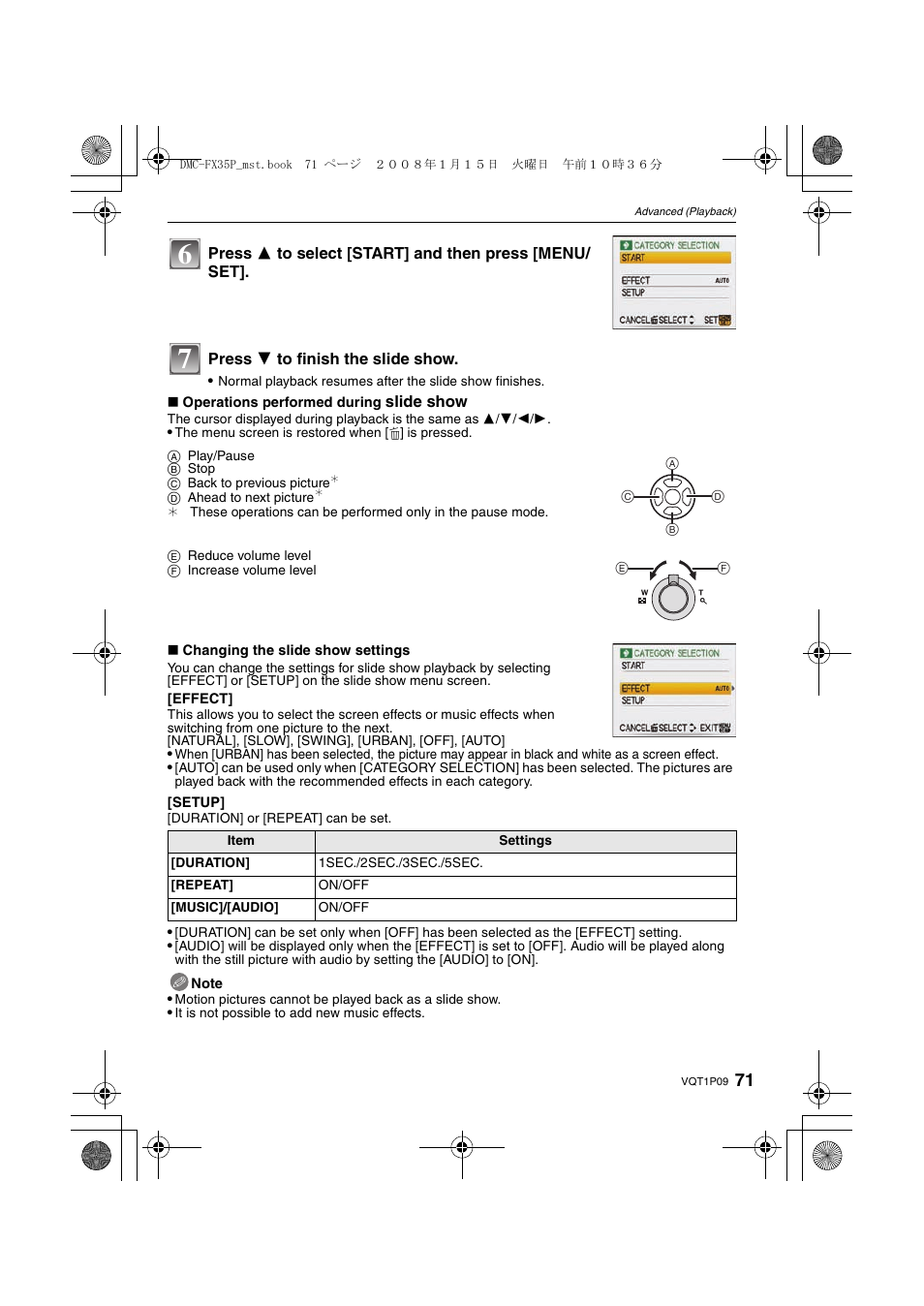 Panasonic DMC-FX35 User Manual | Page 71 / 128