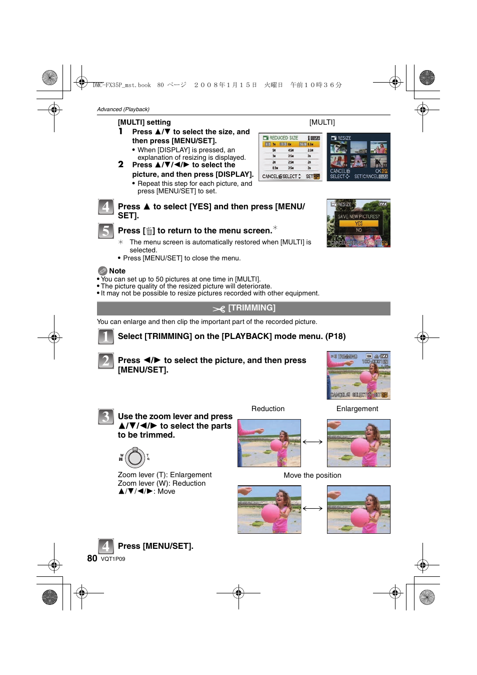 Panasonic DMC-FX35 User Manual | Page 80 / 128