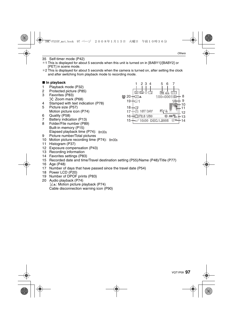 Panasonic DMC-FX35 User Manual | Page 97 / 128