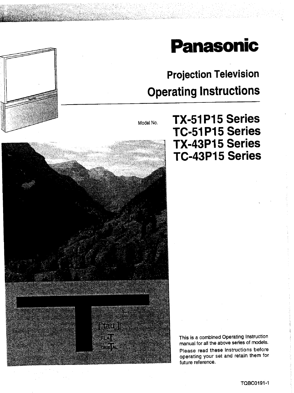 Panasonic TC-43P15 User Manual | 59 pages